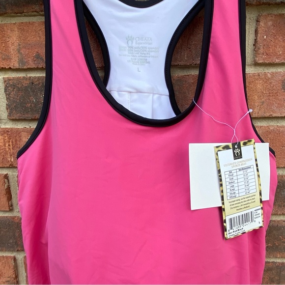 Cheata Equestrian Trotter Compression Tank Size Large NWT - Picture 5 of 14